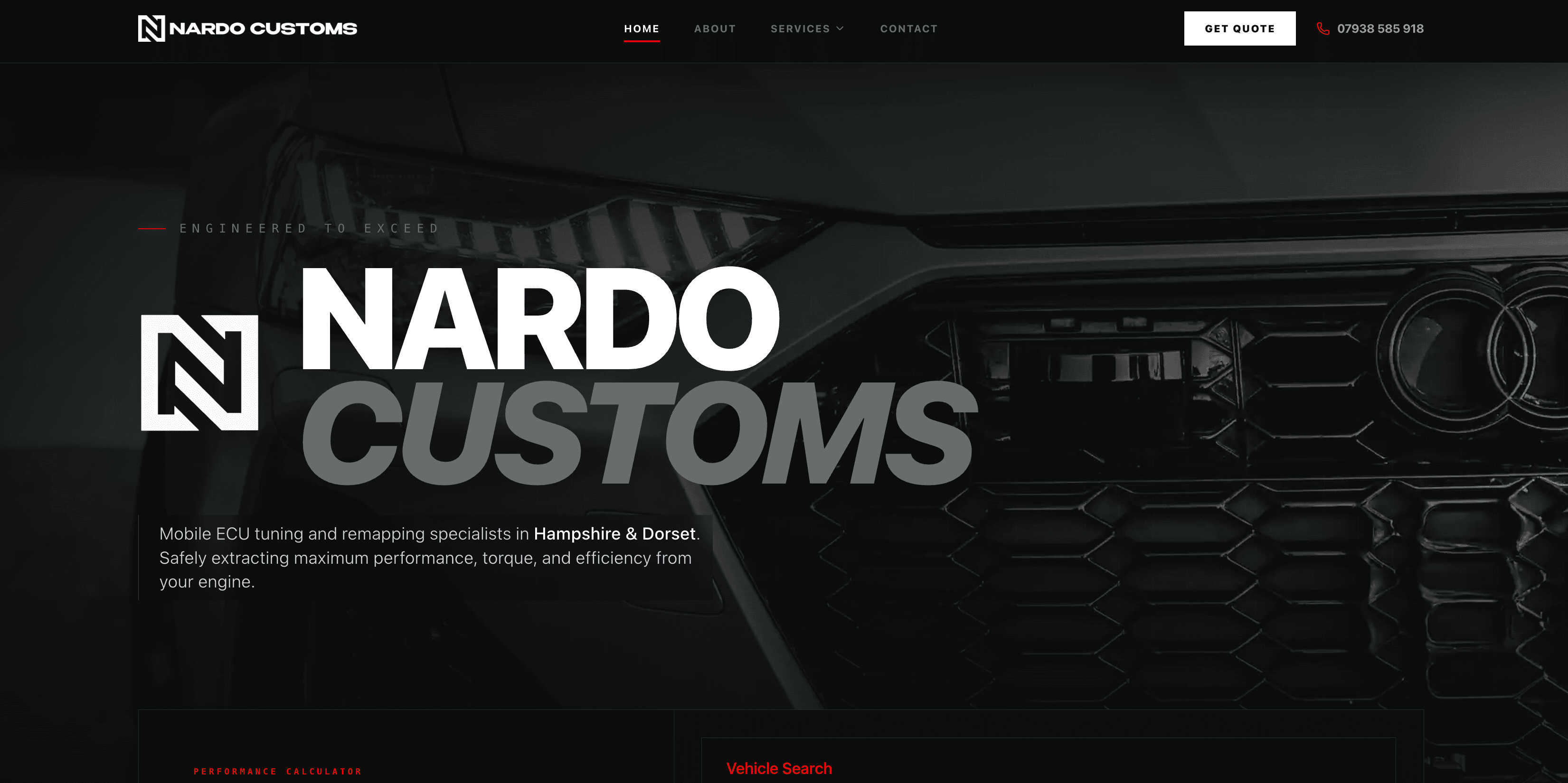 Nardo Customs Website
